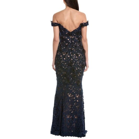Marchesa Notte WomensGown, Black